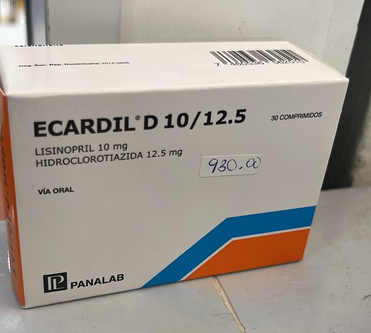 Ecardil D 10/12.5