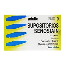 Supositorios Senosiain para adulto