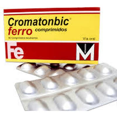 Cromantonbic comprimidos
