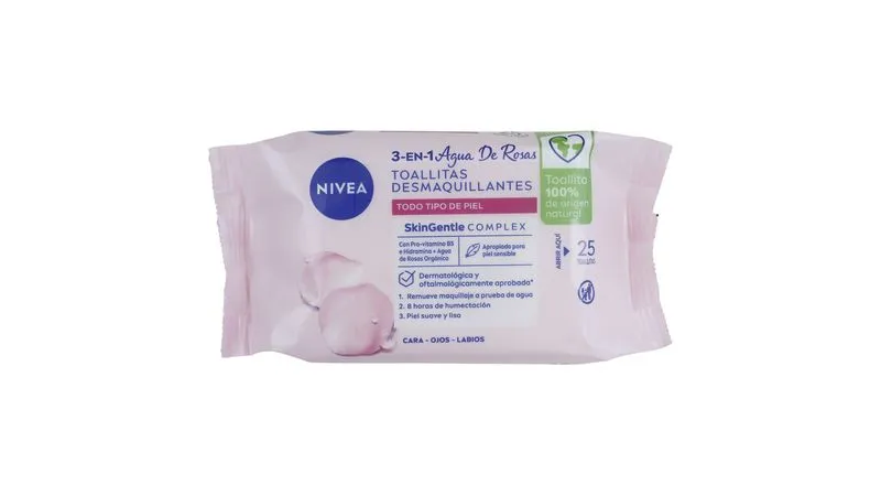 NIVEA TOALLITAS DESMAQUILLATE
