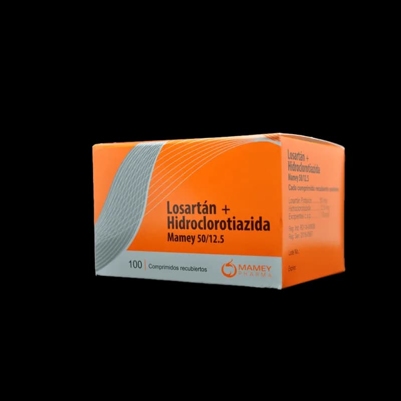 LOSARTAN HIDROCLOROTIAZIDA 50 12.5