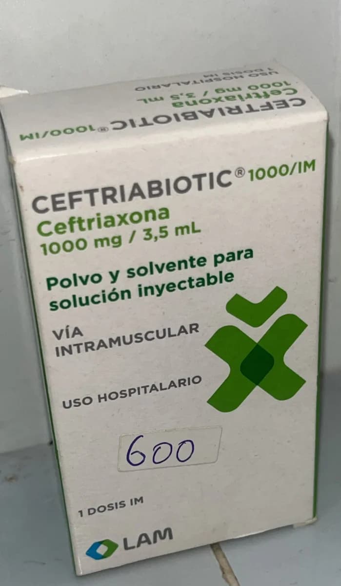 CEFTRIABIOTIC 1000/IM