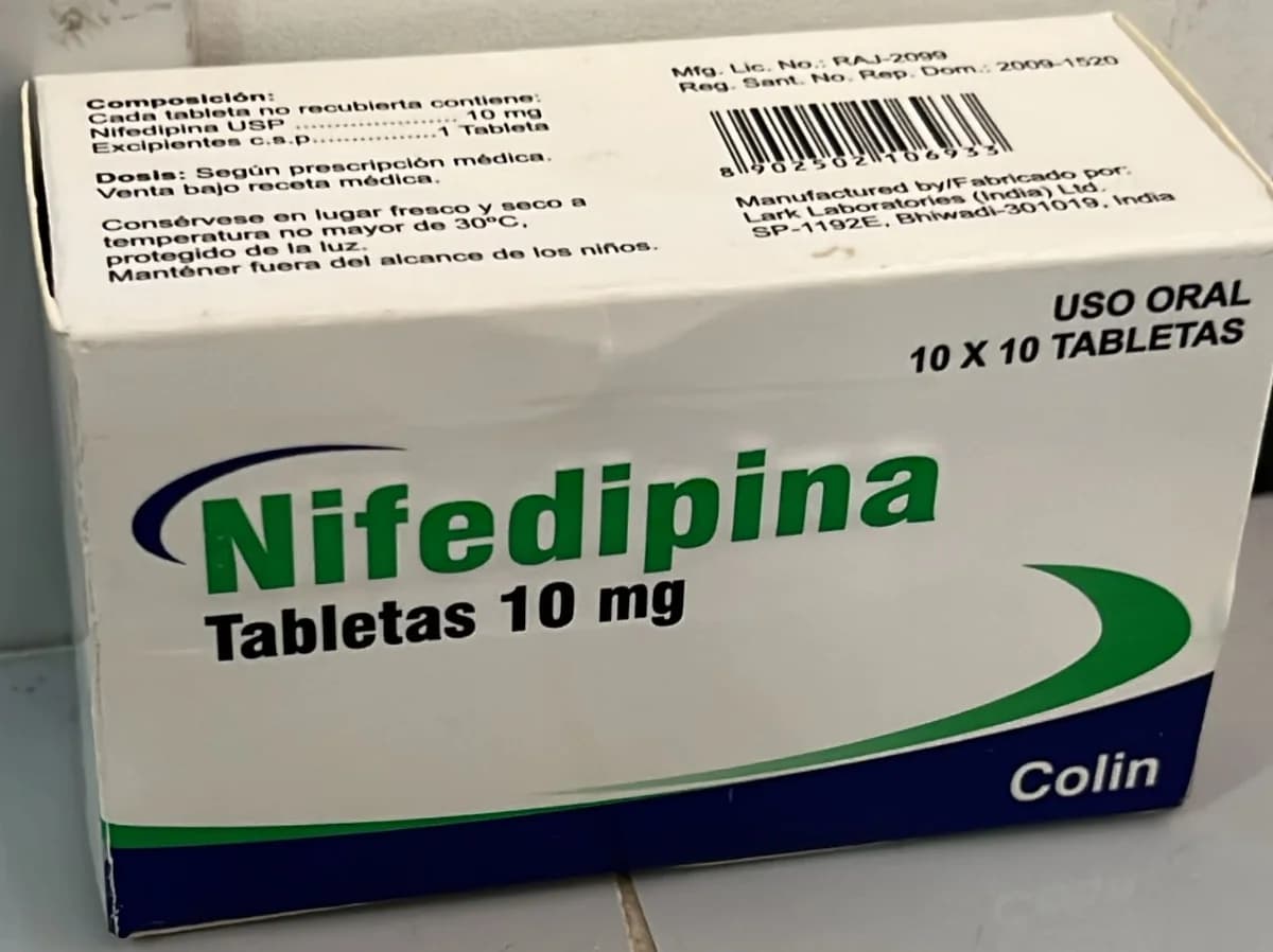 NIFEDIPINA 10MG