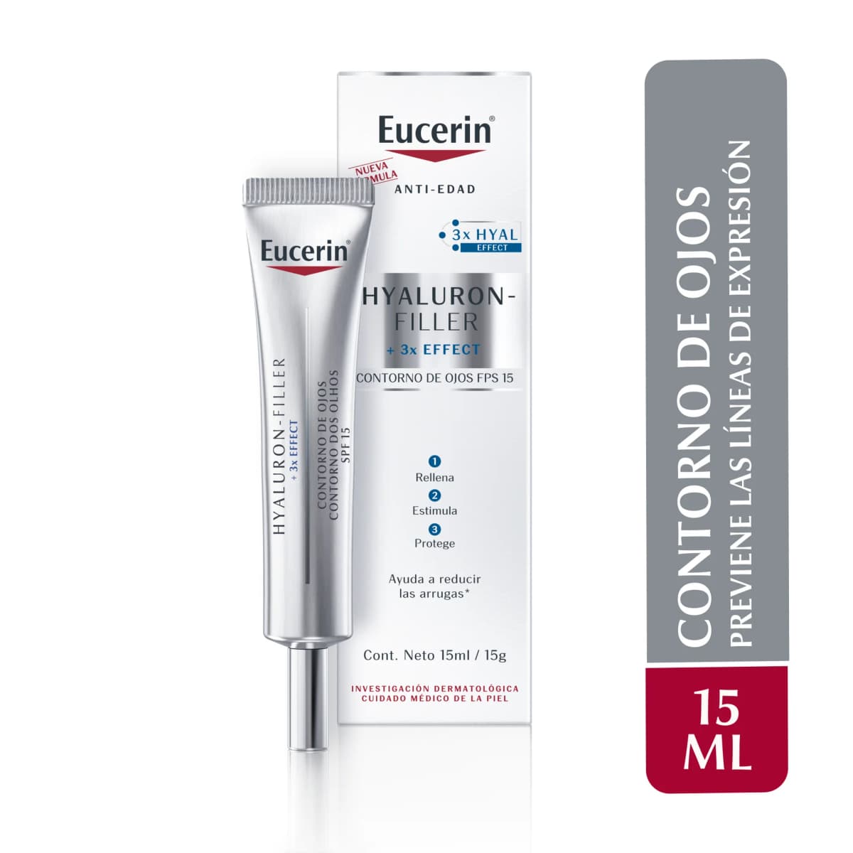 EUCERIN HYALURON FILLER CONTORNO DE OJOS
