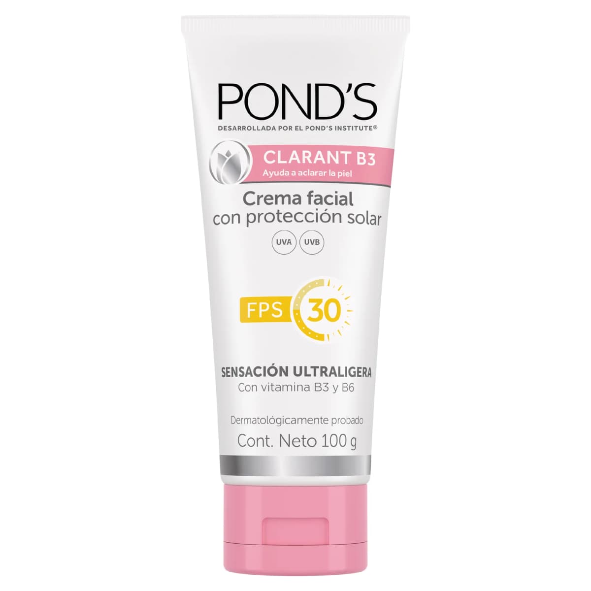 PONDS CREMA FACIAL CON FILTRO, ROSA