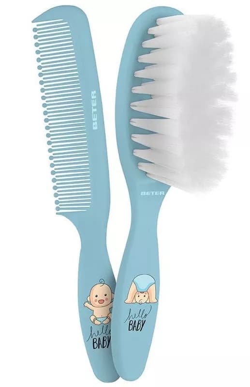 CEPILLO PARA BEBES AZUL