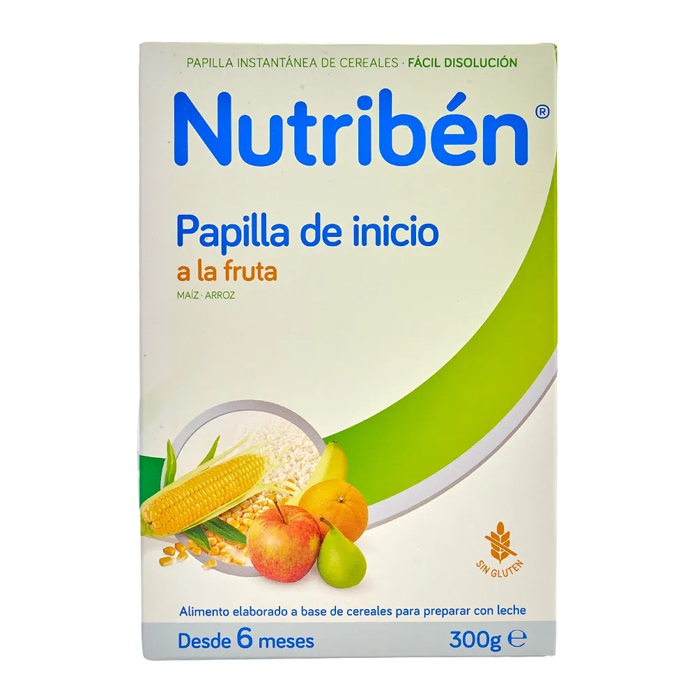 NUTRIBEN PAPILLA DE INICIO A LA FRUTA