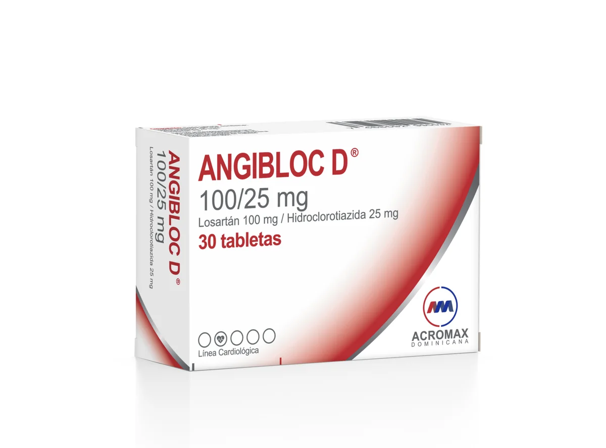 ANGIBLOC D 100/25 MG