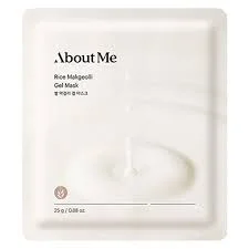 ABOUT ME RICE MAKGEOLLI GEL MASK