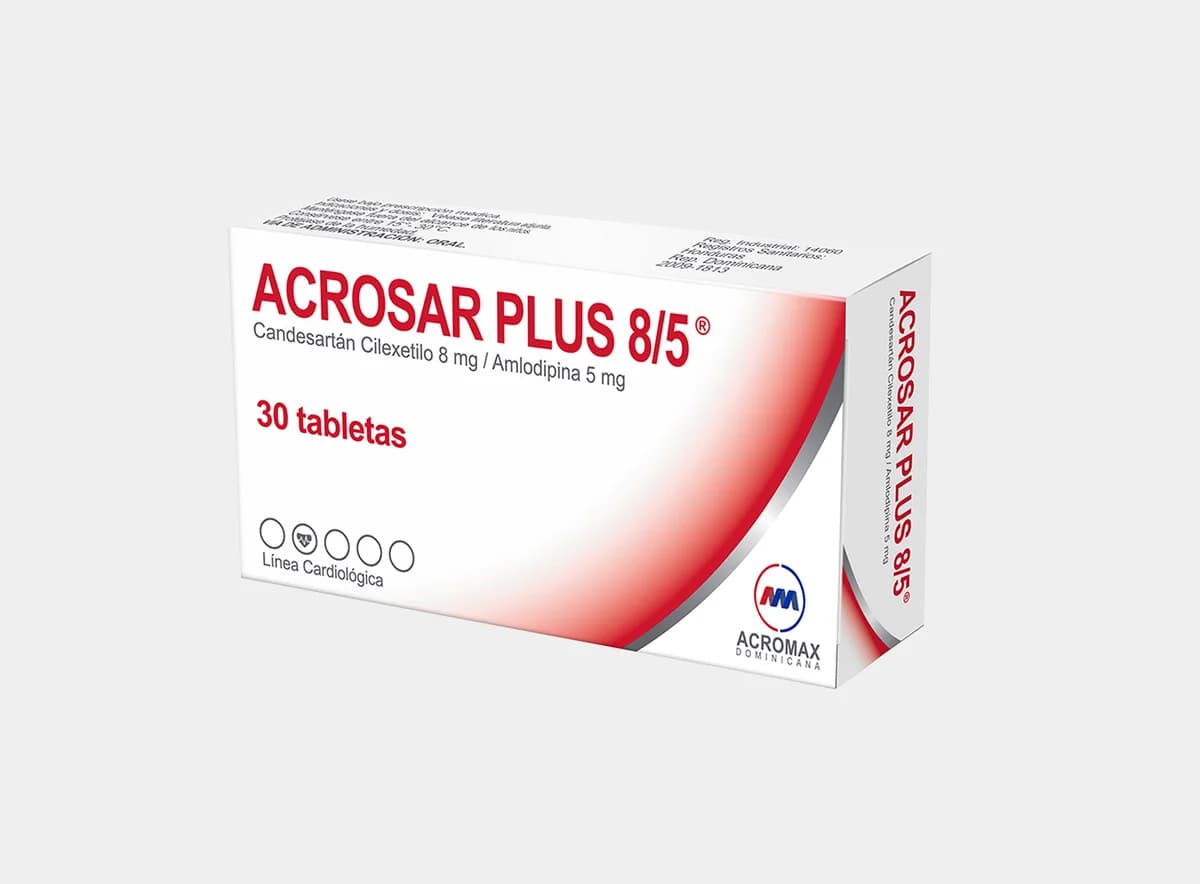 ACROSAR PLUS 8/5