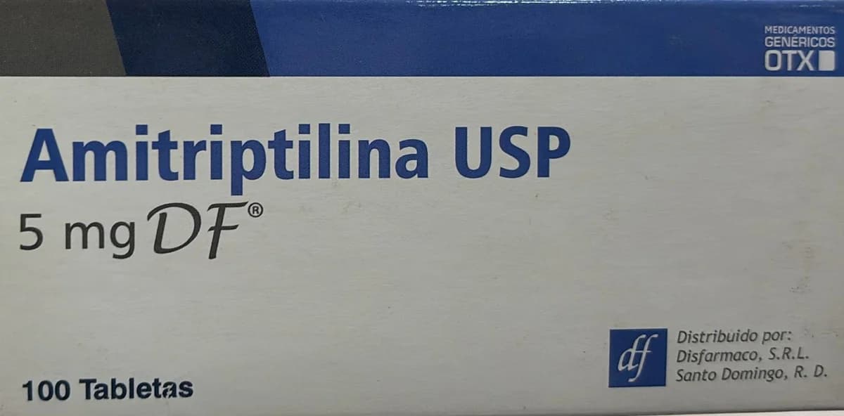 AMITRIPTILINA USP 5MG