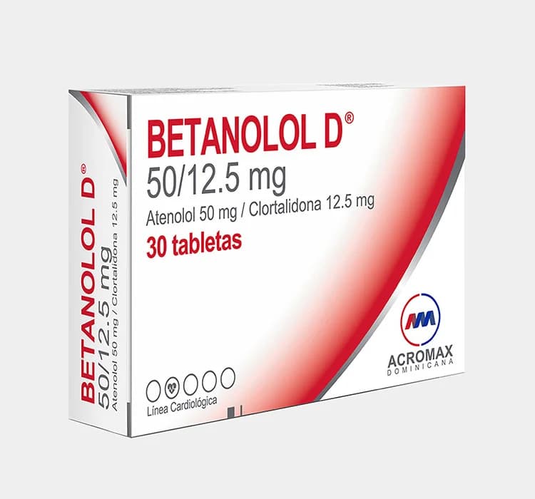 BETANOLOL D 50 12 5MG