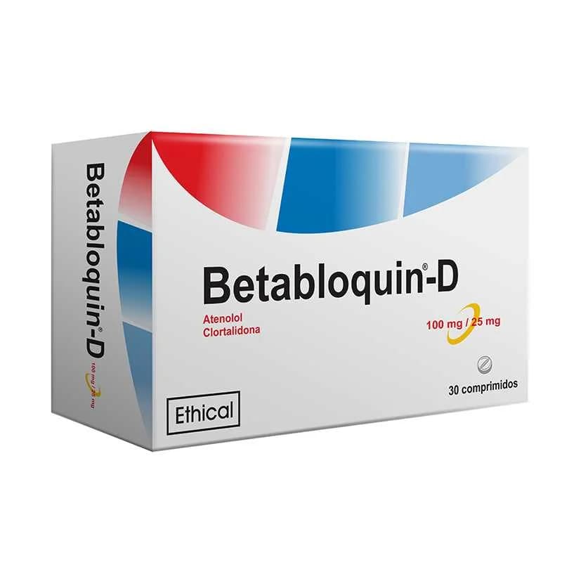 BETABLOQUIN-D 100/25