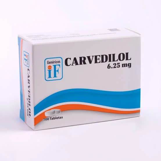 CARVEDILOL 6.25MG