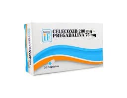CELECOXIB200 PREGABALINA 75 IF