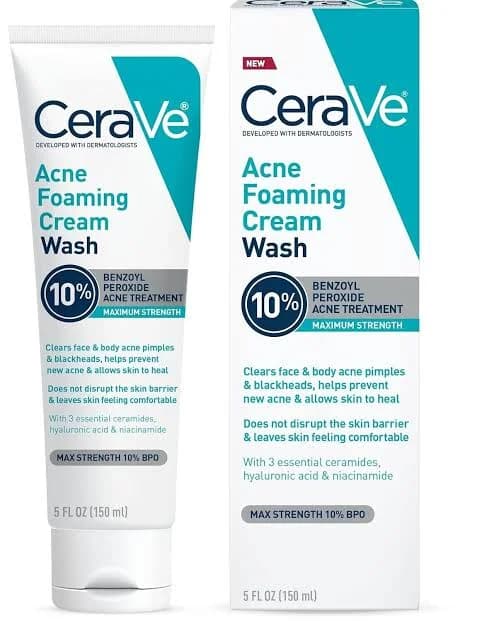 CERA VE ACNE FOAMING CREAM WASH