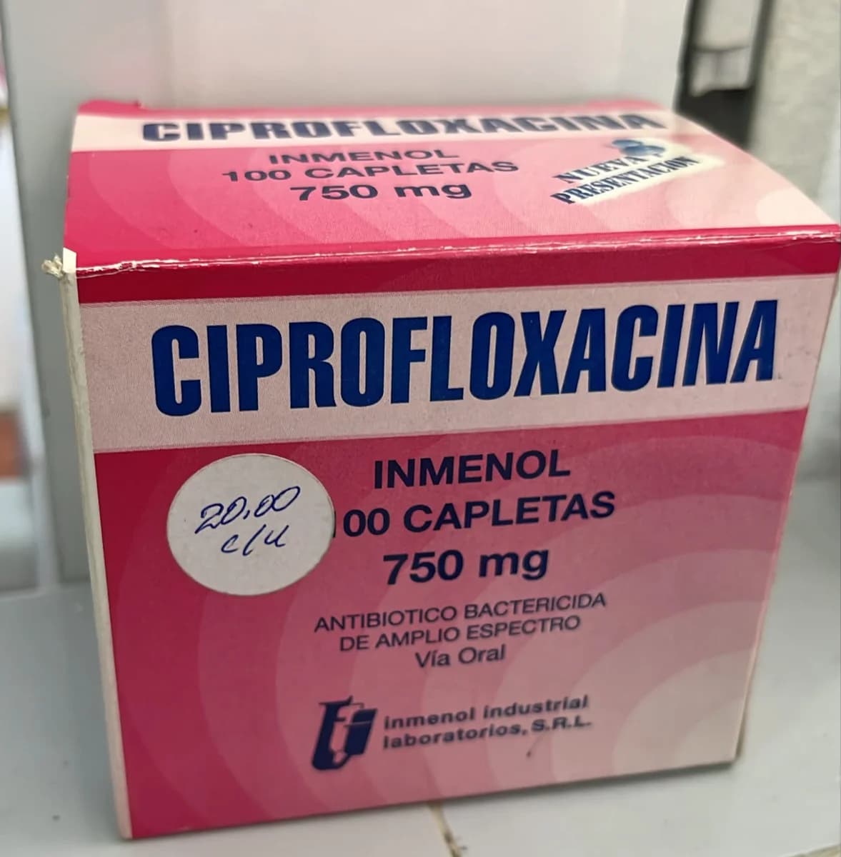 CIPROFLOXACINA 750