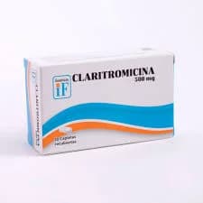 CLARITROMICINA 500MG