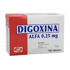 DIGOXINA 0.25 MG