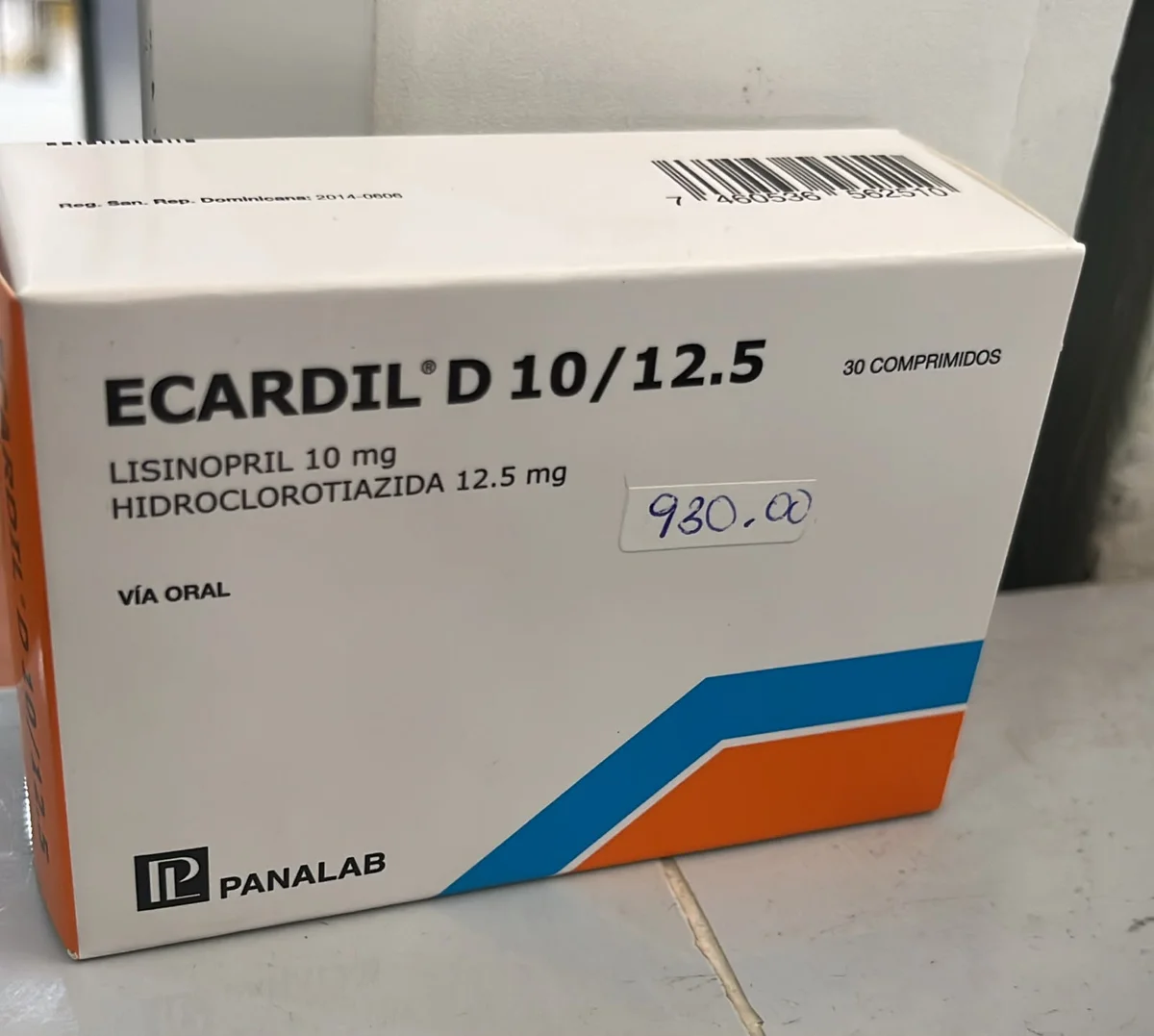 ECARDIL D 10/12.5