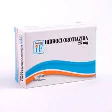 HIDROCLOROTIAZIDA 25MG