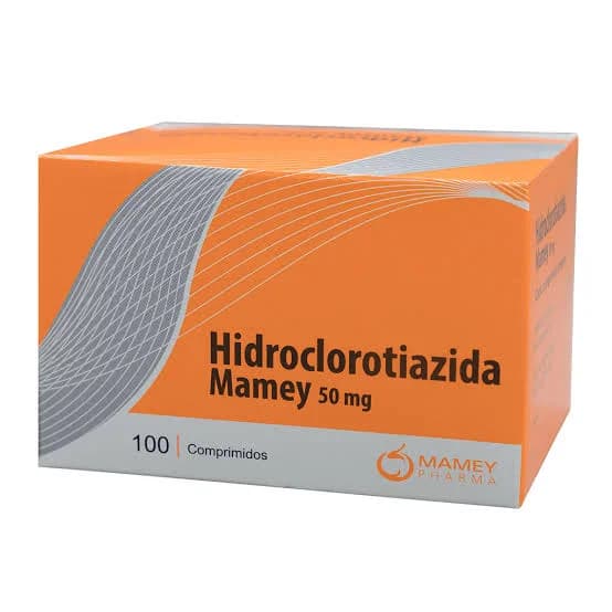 HIDROCLOROTIAZIDA 50MG