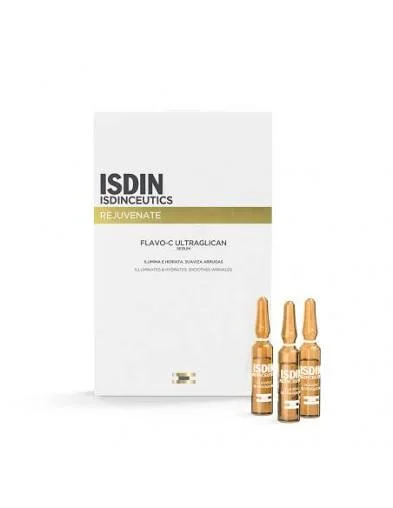 ISDIN ISDINCEUTICS REJUVENATE FLAVO C SERUM AMPOLLAS