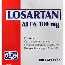 LOSARTAN DE 100