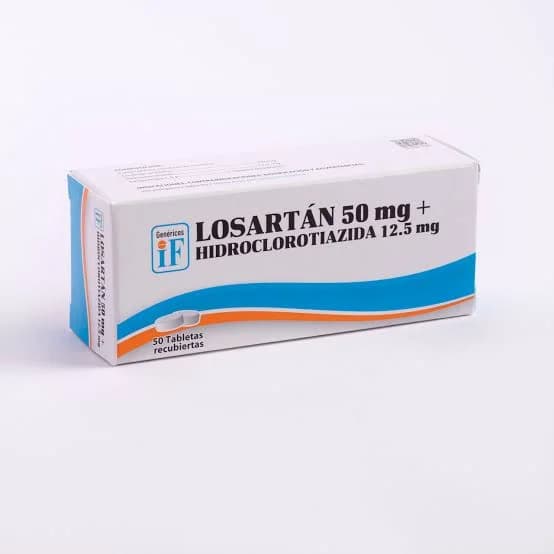 LOSARTAN50MG + HIDROCLATIAZIDA12.5