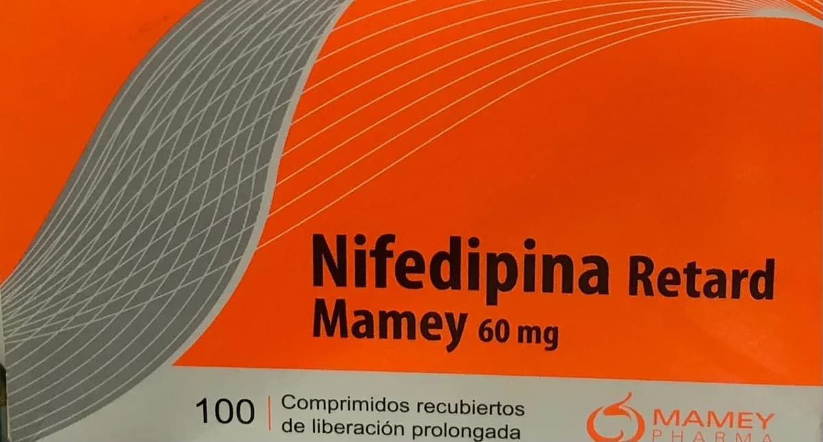 NIFEDIPINA RETARD 60MG