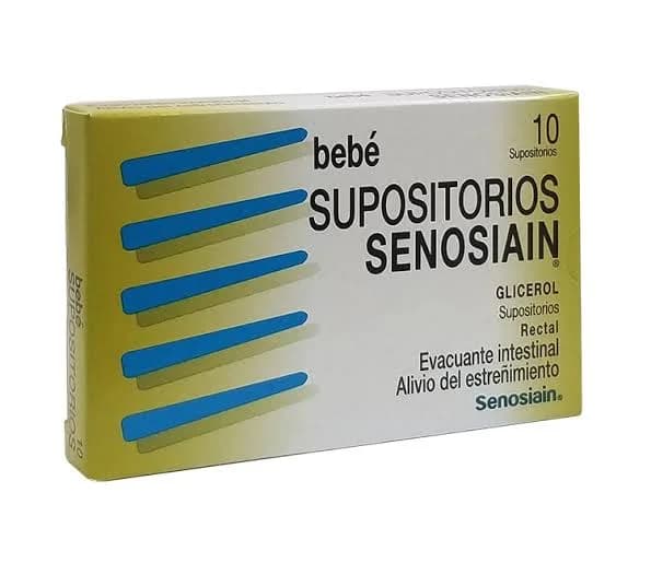 SUPOSITORIOS SENOSIAIN BEBE
