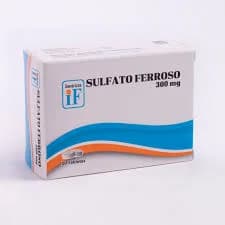 SULFATO FERROSO 300MG