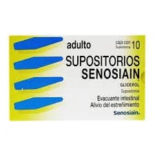 SUPOSITORIOS SENOSIAIN PARA ADULTO