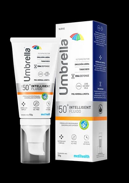 UMBRELLA 50 PERFECT SKIN INTELLIGENT FLUIDO