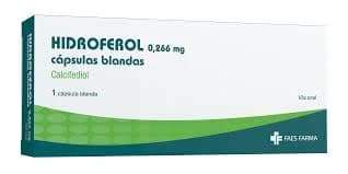 HIDROFEROL 0.266MG 1 CAPSULA