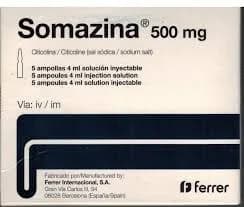 SOMAZINA 500 MG AMPOLLA