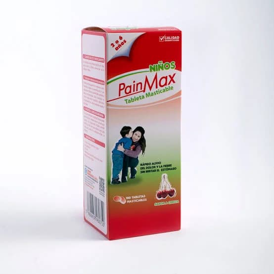 PAIN MAX NIÑO MASTICABLE