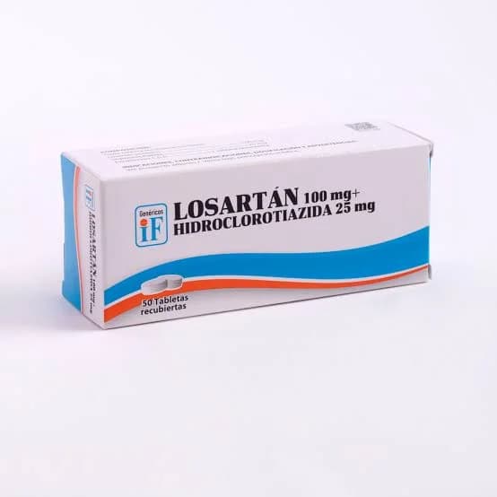 LOSARTAN HIDROCLATIAZIDA 100/25